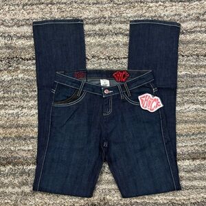 Chick Low Rise Mini Bootcut Jeans Sz 24 NWT | 90s Y2K Low Rise Mini Bootcut Jean